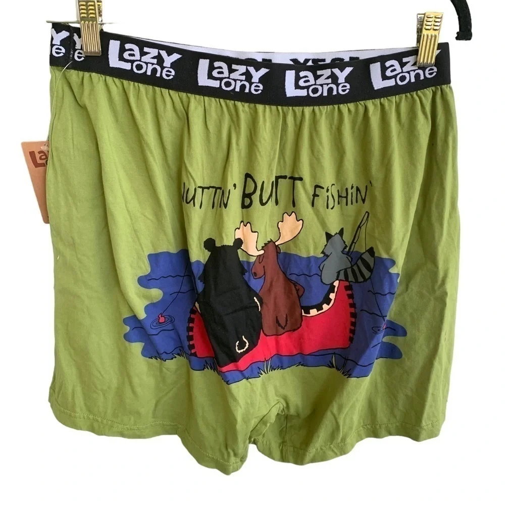 🆕 LazyOne Men’s Boxers Bundle Group Lot 3 Pairs Novelty Funny Humor Underwear